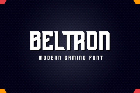 Beltron: A Modern Display Font for Dynamic Designs