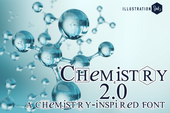 Chemistry 2.0: A Display Font for Science-Inspired Creativity