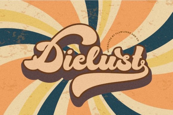 Dielust: Capturing the Groovy Vintage Vibe in Modern Design