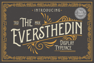 The Eversthedin: A Retro Typeface for Modern Projects